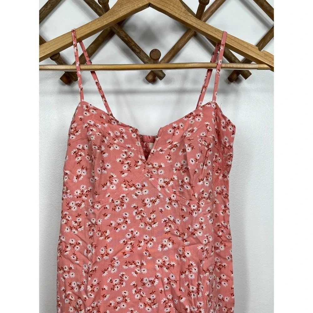 Billabong x The Salty Blonde Just Because Woven Mini Dress Size M